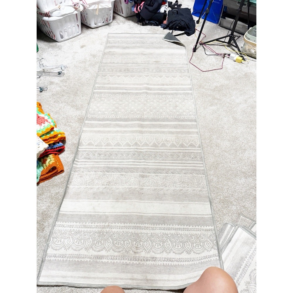 Set of 3 Ruggable Rug Runners 7' x 2.5'